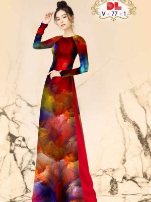 Vải Áo Dài Lụa Ngọc Mai Hoa Văn mới ra AD V77 16 1599533332 333 Vai Ao Dai Lua Ngoc Mai Hoa Van moi ra