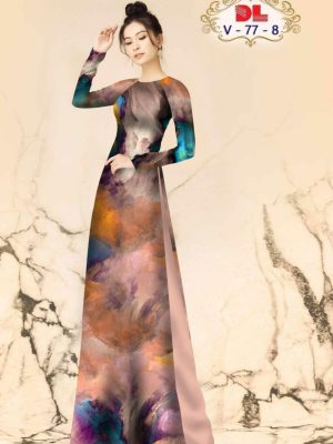 Vải Áo Dài Lụa Ngọc Mai Hoa Văn mới ra AD V77 20 1599533334 412 Vai Ao Dai Lua Ngoc Mai Hoa Van moi ra