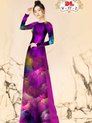 Vải Áo Dài Lụa Ngọc Mai Hoa Văn mới ra AD V77 21 1599533334 533 Vai Ao Dai Lua Ngoc Mai Hoa Van moi ra