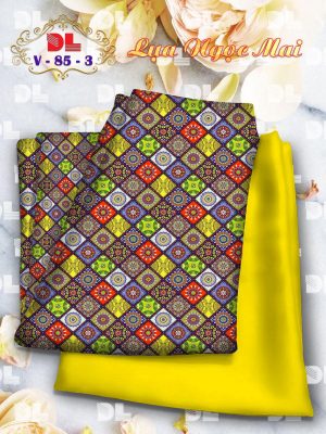 Vải Áo Dài Lụa Ngọc Mai Hoa Văn Cô Ba kiểu mới AD V85 22 1599533581 925 Vai Ao Dai Lua Ngoc Mai Hoa Van Co Ba