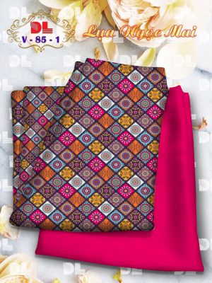 Vải Áo Dài Lụa Ngọc Mai Hoa Văn Cô Ba kiểu mới AD V85 25 1599533582 396 Vai Ao Dai Lua Ngoc Mai Hoa Van Co Ba