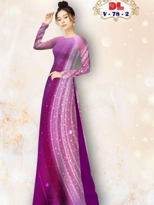 Vải Áo Dài Lụa Ngọc Mai Hoa Văn mới ra AD V78 15 1599533711 335 Vai Ao Dai Lua Ngoc Mai Hoa Van moi ra