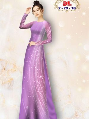 Vải Áo Dài Lụa Ngọc Mai Hoa Văn mới ra AD V78 17 1599533712 97 Vai Ao Dai Lua Ngoc Mai Hoa Van moi ra