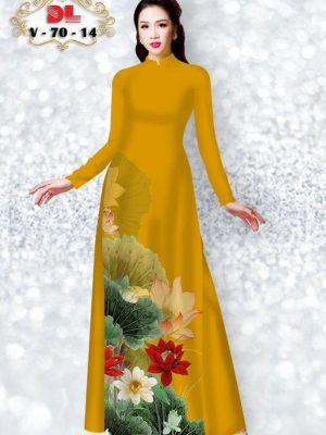1599533833 307 Vai Ao Dai Lua Ngoc Mai Hoa Sen moi ra