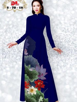 1599533834 343 Vai Ao Dai Lua Ngoc Mai Hoa Sen moi ra