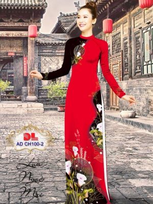 Vải Áo Dài Lụa Ngọc Mai Hoa Ly kiểu mới AD CH100 13 1599533959 658 Vai Ao Dai Lua Ngoc Mai Hoa Ly kieu moi