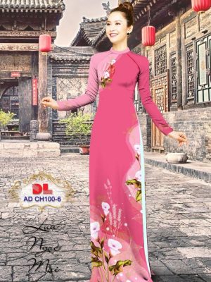 Vải Áo Dài Lụa Ngọc Mai Hoa Ly kiểu mới AD CH100 17 1599533960 653 Vai Ao Dai Lua Ngoc Mai Hoa Ly kieu moi