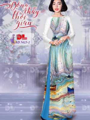 Vải Áo Dài Lụa Ngọc Mai Hoa In 3D kiểu mới AD 5415 28 1599534085 243 Vai Ao Dai Lua Ngoc Mai Hoa In 3D kieu