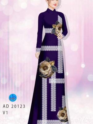 Vải áo dài hoa in 3D kiểu mới AD 20123 30 1599552193 244 Vai ao dai hoa in 3D kieu moi AD 20123