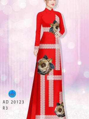 Vải áo dài hoa in 3D kiểu mới AD 20123 35 1599552194 677 Vai ao dai hoa in 3D kieu moi AD 20123