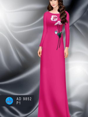 Vải áo dài hoa in 3D mới ra AD 9852 21 1599552337 434 Vai ao dai hoa in 3D moi ra AD 9852