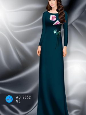 Vải áo dài hoa in 3D mới ra AD 9852 28 1599552338 634 Vai ao dai hoa in 3D moi ra AD 9852