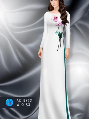 Vải áo dài hoa in 3D mới ra AD 9852 23 1599552338 686 Vai ao dai hoa in 3D moi ra AD 9852