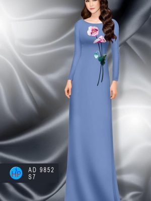 Vải áo dài hoa in 3D mới ra AD 9852 24 1599552338 700 Vai ao dai hoa in 3D moi ra AD 9852