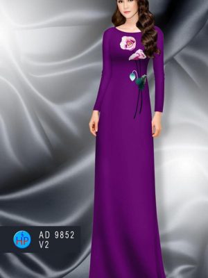 Vải áo dài hoa in 3D mới ra AD 9852 30 1599552339 134 Vai ao dai hoa in 3D moi ra AD 9852