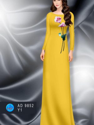 Vải áo dài hoa in 3D mới ra AD 9852 34 1599552339 564 Vai ao dai hoa in 3D moi ra AD 9852