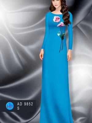 Vải áo dài hoa in 3D mới ra AD 9852 35 1599552340 463 Vai ao dai hoa in 3D moi ra AD 9852