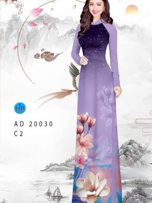 1599639246 285 Vai ao dai hoa in 3D thiet ke 2020 AD