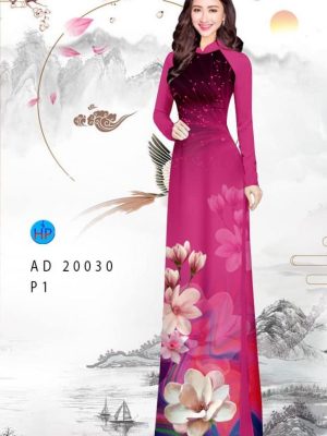 1599639246 374 Vai ao dai hoa in 3D thiet ke 2020 AD