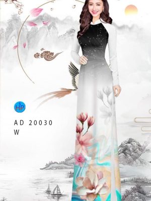 1599639247 833 Vai ao dai hoa in 3D thiet ke 2020 AD
