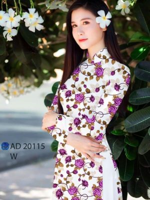 Vải áo dài hoa hồng đều kiểu mới AD 20115 30 1599639437 109 Vai ao dai hoa hong deu kieu moi AD 20115