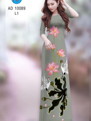 Vải áo dài hoa sen kiểu mới AD 10089 29 1599639764 134 Vai ao dai hoa sen kieu moi AD 10089