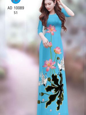 Vải áo dài hoa sen kiểu mới AD 10089 25 1599639764 519 Vai ao dai hoa sen kieu moi AD 10089