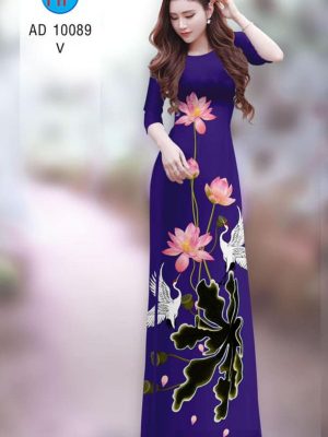 Vải áo dài hoa sen kiểu mới AD 10089 33 1599639765 440 Vai ao dai hoa sen kieu moi AD 10089