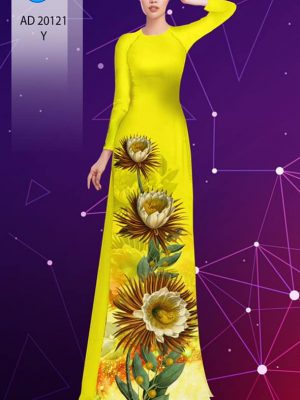 1599640085 696 Vai ao dai hoa in 3D thiet ke 2020 AD