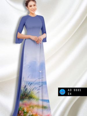 Vải áo dài phong cảnh thiết kế 2020 AD 9885 27 1599640462 565 Vai ao dai phong canh thiet ke 2020 AD 9885