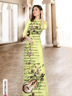 1599715865 164 Vai ao dai hoa va not nhac thiet ke 2020
