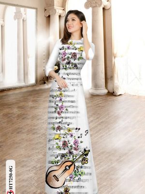 1599715865 371 Vai ao dai hoa va not nhac thiet ke 2020