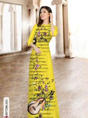 1599715865 828 Vai ao dai hoa va not nhac thiet ke 2020