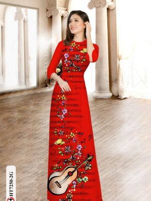 1599715865 961 Vai ao dai hoa va not nhac thiet ke 2020