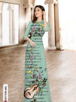 1599715867 663 Vai ao dai hoa va not nhac thiet ke 2020