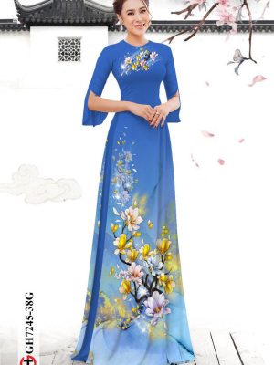 1599725217 281 Vai ao dai hoa in 3D thiet ke 2020 AD