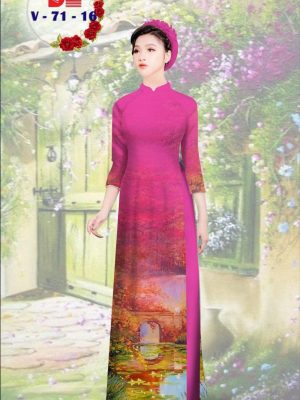 Vải Áo Dài Lụa Ngọc Mai Phong Cảnh thiết kế 2020 AD V71 33 1599790693 15 Vai Ao Dai Lua Ngoc Mai Phong Canh thiet ke