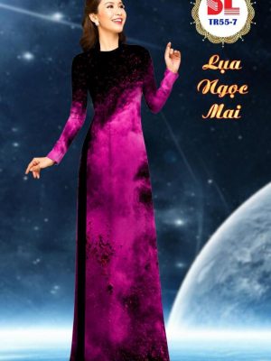 Vải Áo Dài Lụa Ngọc Mai Hoa Văn mới ra AD TR55 19 1599791135 564 Vai Ao Dai Lua Ngoc Mai Hoa Van moi ra