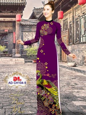 Vải Áo Dài Lụa Ngọc Mai Hình Chim Công mới ra AD CH104 14 1599791471 869 Vai Ao Dai Lua Ngoc Mai Hinh Chim Cong moi