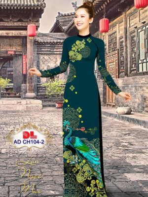 Vải Áo Dài Lụa Ngọc Mai Hình Chim Công mới ra AD CH104 16 1599791472 109 Vai Ao Dai Lua Ngoc Mai Hinh Chim Cong moi