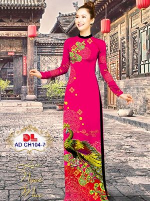 Vải Áo Dài Lụa Ngọc Mai Hình Chim Công mới ra AD CH104 15 1599791472 783 Vai Ao Dai Lua Ngoc Mai Hinh Chim Cong moi