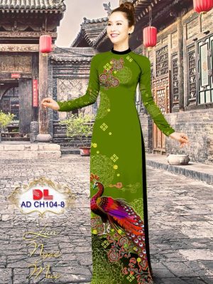 Vải Áo Dài Lụa Ngọc Mai Hình Chim Công mới ra AD CH104 17 1599791472 88 Vai Ao Dai Lua Ngoc Mai Hinh Chim Cong moi