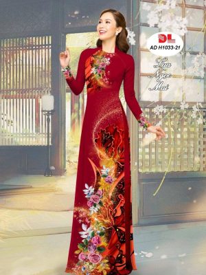 1599791671 314 Vai Ao Dai Lua Ngoc Mai Hoa Hong thiet ke