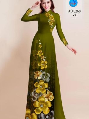 1599792942 20 Vai ao dai hoa in 3D thiet ke 2020 AD
