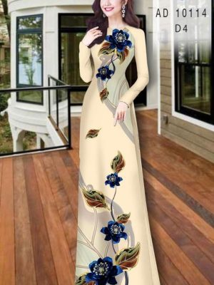 1599794926 240 Vai ao dai hoa in 3D kieu moi AD 10114