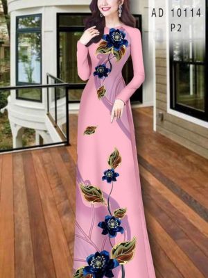 1599794927 320 Vai ao dai hoa in 3D kieu moi AD 10114