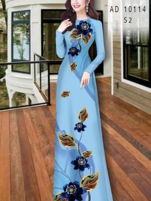 1599794927 946 Vai ao dai hoa in 3D kieu moi AD 10114