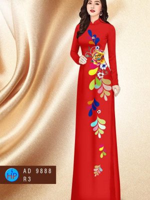 Vải áo dài hoa in 3D kiểu mới AD 9888 22 1599885293 633 Vai ao dai hoa in 3D kieu moi AD 9888