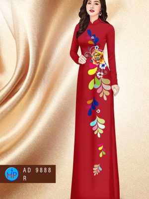 Vải áo dài hoa in 3D kiểu mới AD 9888 25 1599885294 87 Vai ao dai hoa in 3D kieu moi AD 9888