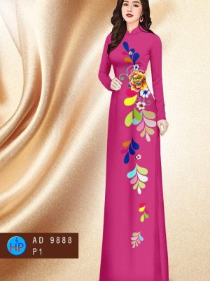 Vải áo dài hoa in 3D kiểu mới AD 9888 35 1599885297 954 Vai ao dai hoa in 3D kieu moi AD 9888
